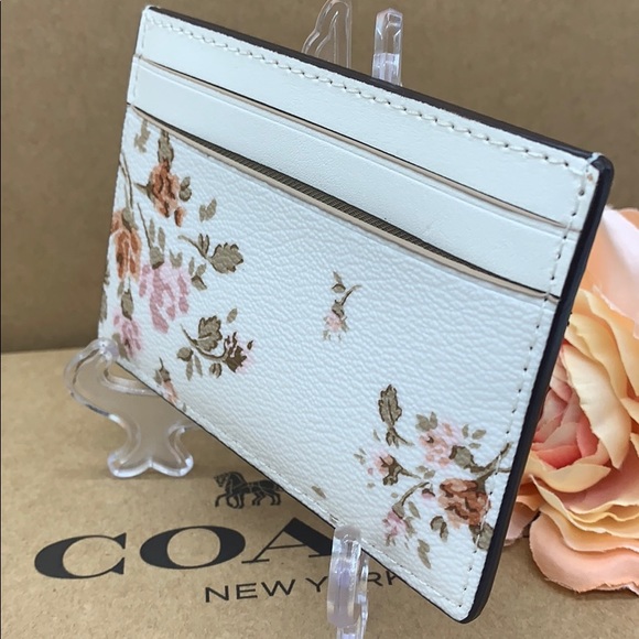 COACH Card Case imitation gold/chalk multi - Picture 9 of 16